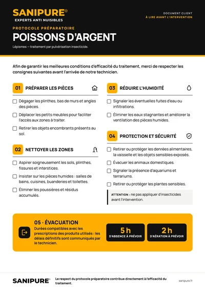 Aperçu du protocole préparatoire SANIPURE (PDF)