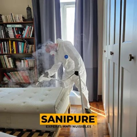 traitement thermique vapeur des punaises de lit à Paris